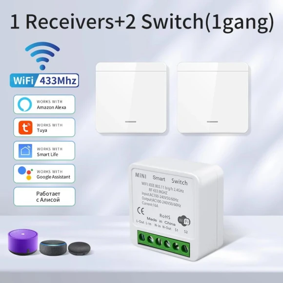 WiFi Smart Switch — Smart Home Modules, Tuya