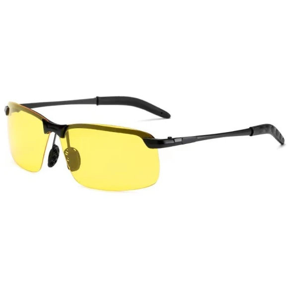 Yellow Photochromic Polarized Smart Glasses — Smart Glasses, Binchi