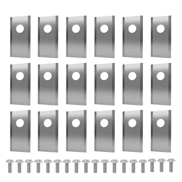 18-Piece Replacement Lawn Mower Blade Set — Edgers, Automobile Club