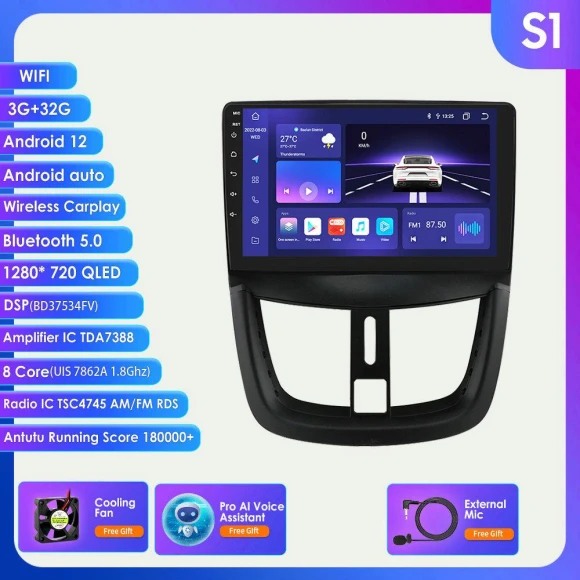 Car Multimedia Video Player — In-Dash, Hizpo