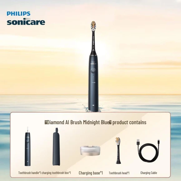 DiamondClean Ai Electric Toothbrush — Sonic Electric Toothbrushes, Philips