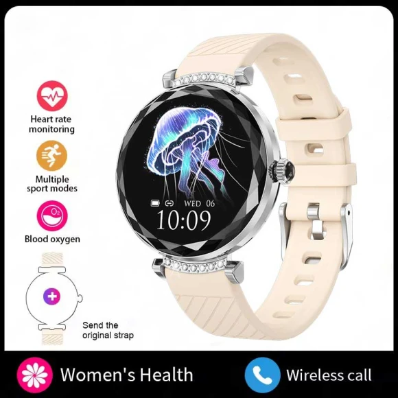 Fashionable Women's Bracelet Watch with Customizable Dial — Smartwatches, Lucky Start