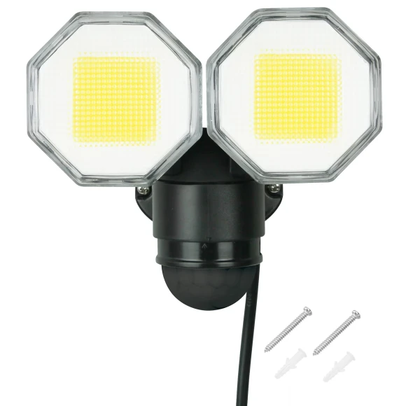 Motion Sensor Light, Outlet Type, Outdoor — Motion Sensors, DAISHIN