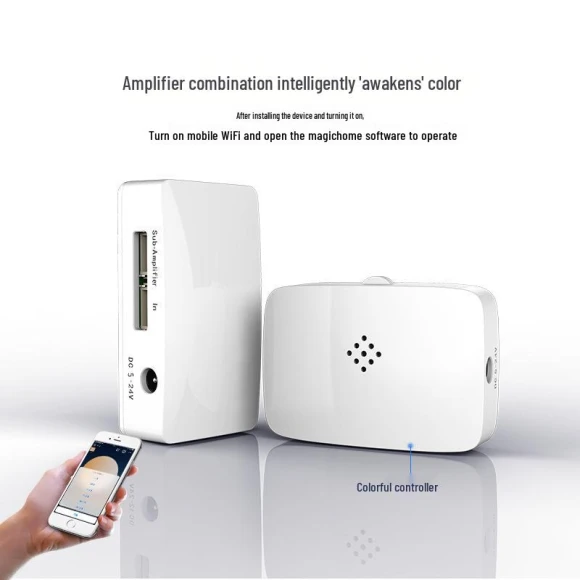 Signal Amplifier and LED Strip Controller — LED Strips, Chose One