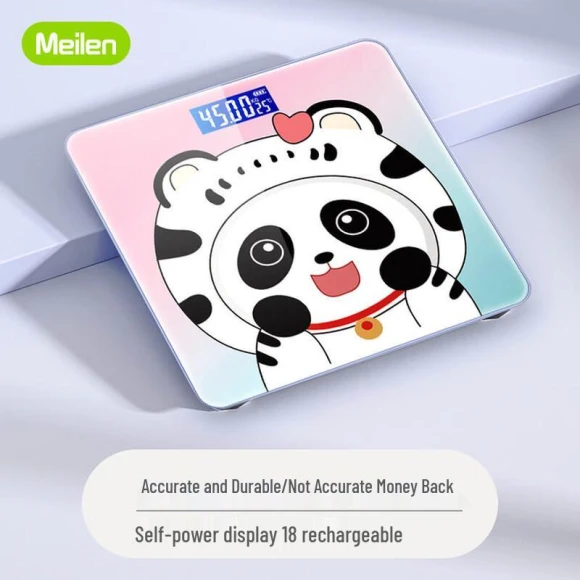 Smart Rechargeable Electronic Body Fat Scale — Weight Management Tools, Meilin