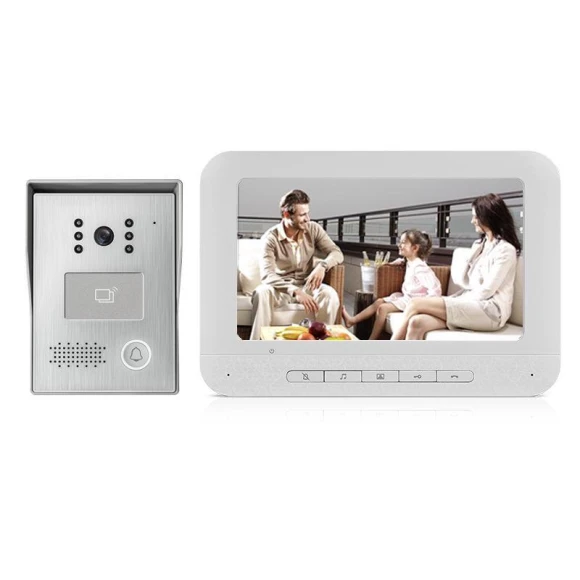 Video Doorbell with 7-inch Monitor — Smart Home Security, HSmart HD