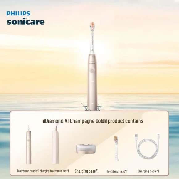 DiamondClean Smart AI Sonic Electric Toothbrush — Rotating Electric Toothbrushes, Philips