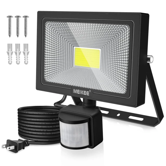 Outdoor Motion Sensor Security Light — Outdoor Security & Flood Lighting, MEIKEE