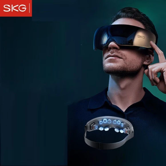 Smart Eye Massager with Heat and Bluetooth — Rollers & Pens, SKG