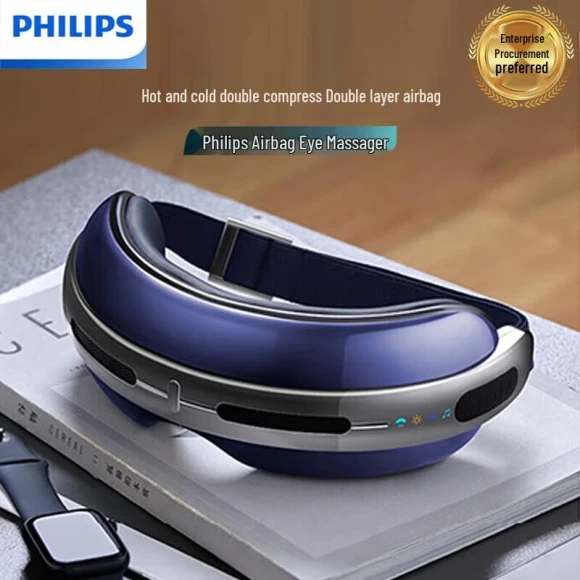 Smart Eye Massager with Heat, Ice and Bluetooth — Pillows, Philips