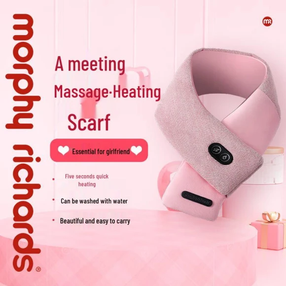 Smart Heated Neck Massager Scarf — Thermal Therapy Solutions, Morphyrichards
