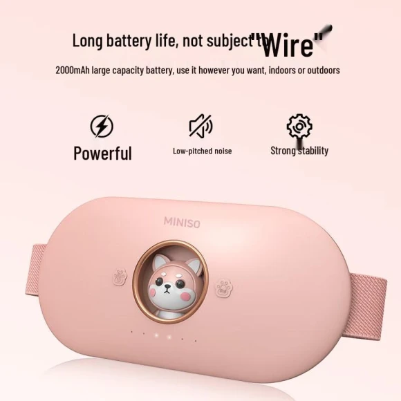 Smart Menstrual Relief Heating Pad and Massager — Thermal Comfort Solutions, MINISO