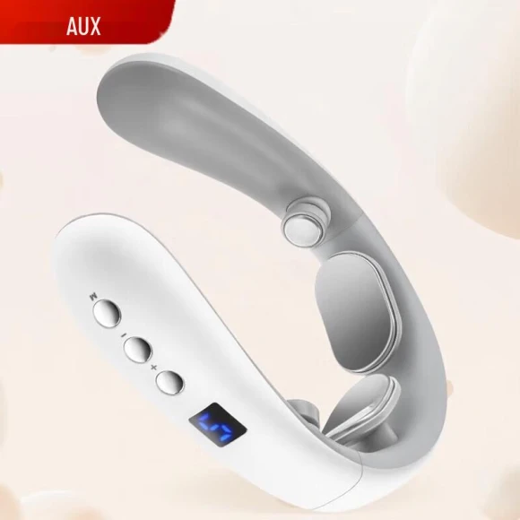 Smart Neck Massager with Pulse and Vibration — Back Relief Solutions, AUX