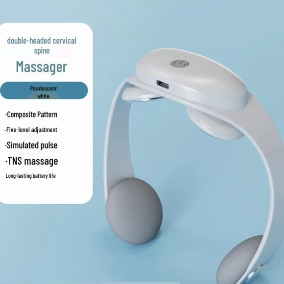 Smart Rechargeable Neck Massager with Heat — Back Relief Solutions, Kangzuo