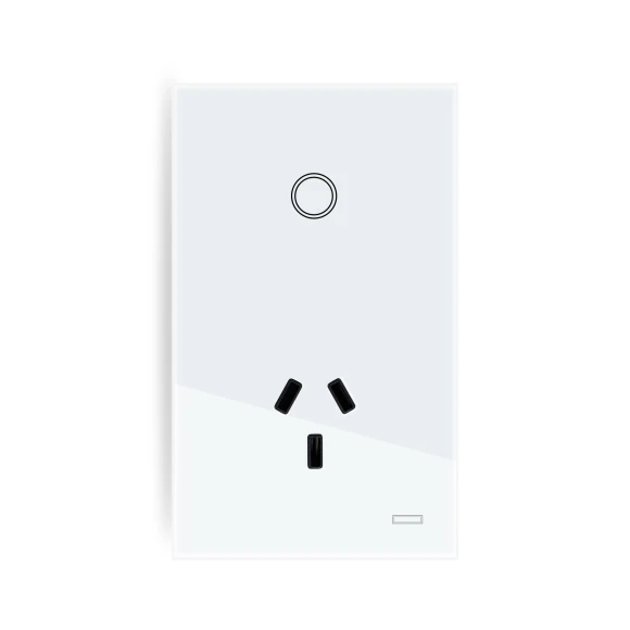 Austrian Wall Socket Vertical Horizontal Touch Light Switch — Smart Home Modules, Melery