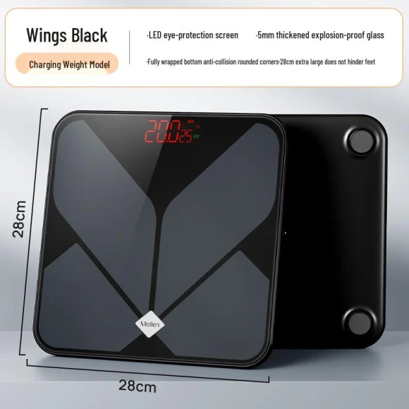 Smart Bluetooth Body Fat and Weight Scale — Weight Management Tools, Meilen