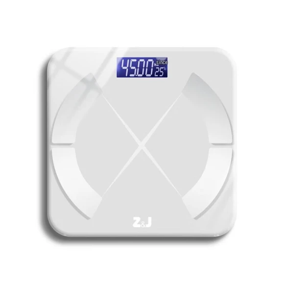 Smart Bluetooth USB Rechargeable Body Fat Scale — Body Composition Analysis, Zixiu