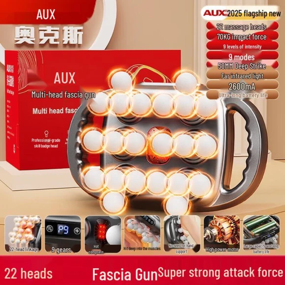 Smart Hands-Free Neck Massager — Back Relief Solutions, AUX