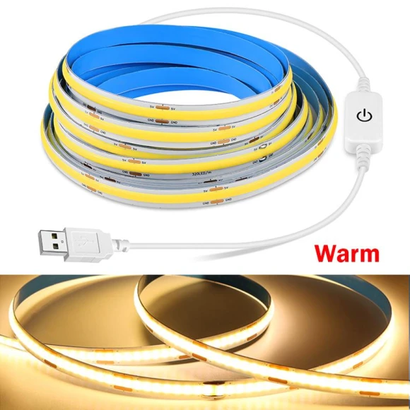 Smart LED Lights with Touch Switch, Adjustable Brightness — LED Strips, MALITAI