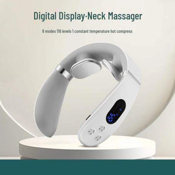 Smart Neck Massager with Heat and Pulse — Back Relief Solutions, Kangzuo