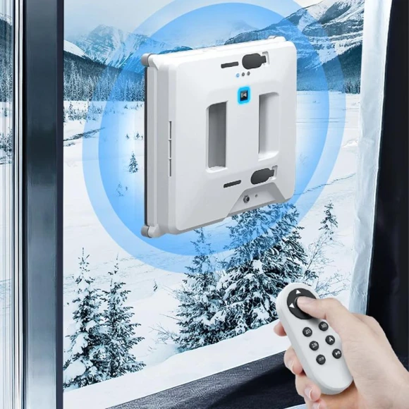 Window Cleaning Robot with Dual Automatic Water Spray — Smart Cleaning Robots, HMC