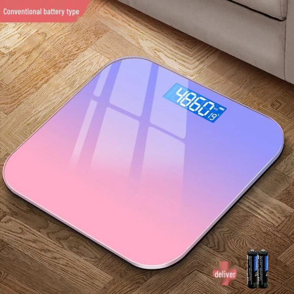 Aurora Gradient Smart Bluetooth Body Fat Scale — Body Composition Analysis, Jinmiao