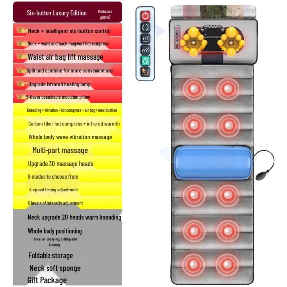 Full Body Smart Massage Mat — Back Relief Solutions, Hengshi