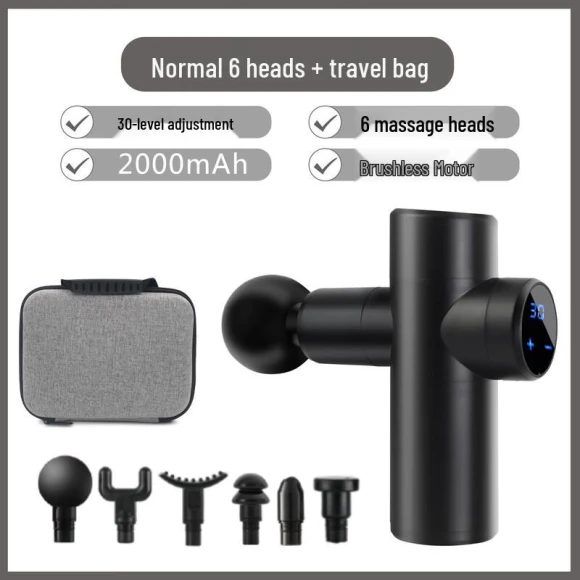 Mini Smart LCD Touchscreen Fascia Gun — Muscle Stimulators, JDST online