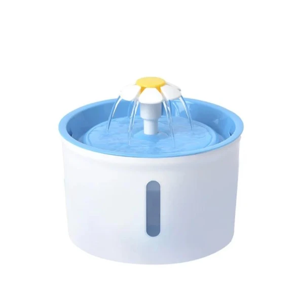 Round Automatic Filter Pet Water Fountain — Fountains, Clock-Mall