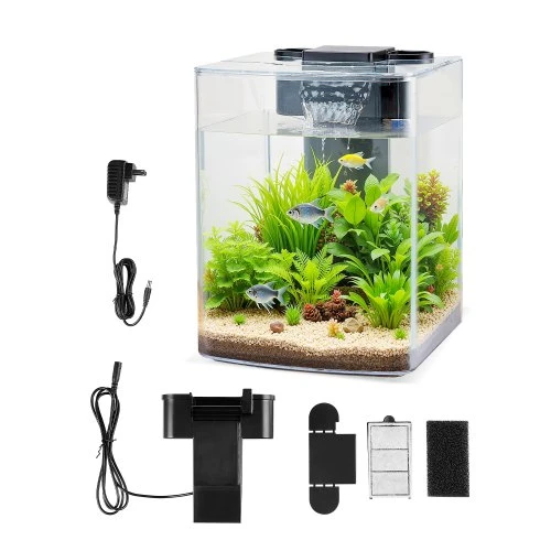 Smart Arch Clear Fish Tank Aquarium, VEVOR