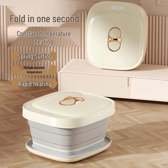 Smart Folding Heated Foot Spa Massager — Foot Baths & Spas, Meishida