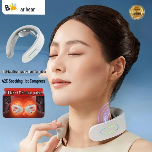 Smart Neck Massager with Heat and Pulse — Back Relief Solutions, JDST online