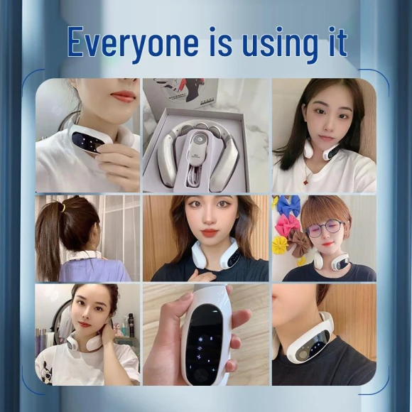 Smart Remote Control Neck Massager — Back Relief Solutions, Hozheng