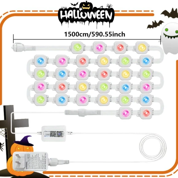 Smart RGB Outdoor Lights — Outdoor String Lights, Build My Home