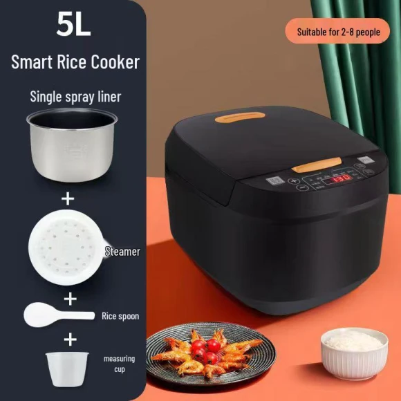 Smart Rice Cooker with Non-Stick Coating and Keep Warm Function — Electric Cookers, Xianke