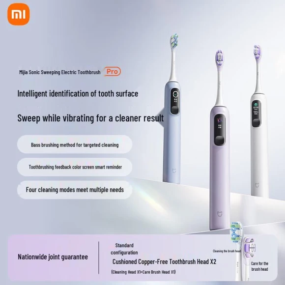 Smart Sonic Electric Toothbrush with Color Display — Sonic Electric Toothbrushes, Xiaomi