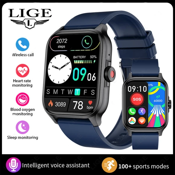 Bluetooth Call Smart Watch — Smart Watch, LIGE