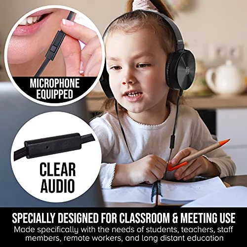 Classroom Headphone & Mic Set — In-Ear Headphones, Sonitum