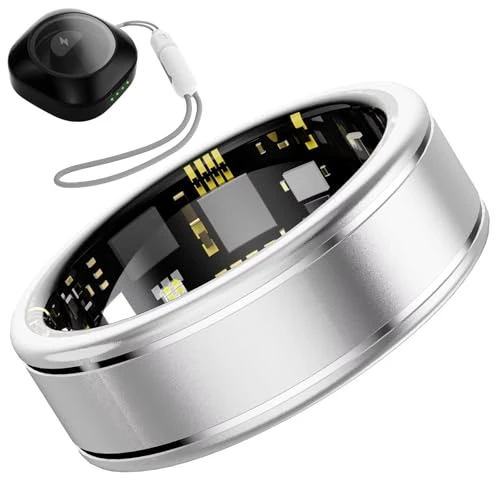 Smart Ring for Women – Fitness Tracker with Heart Rate, SpO2, Blood Pressure, Sleep Monitoring, Step & Calorie Counter — Smart Ring, Anarow