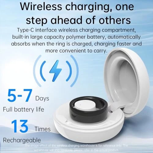 Fitness Tracker Ring — Smart Ring, Piluyaa