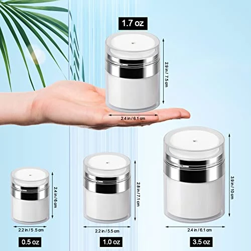 Moisturizer Dispenser Air Pump Container — Travel Bottles, Mluchee