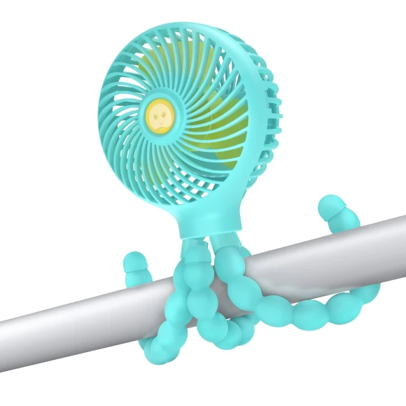 Portable Clip Fan with 3000mAh Capacity — Portable Cooling Solutions, Bai Fen Bai Electronic