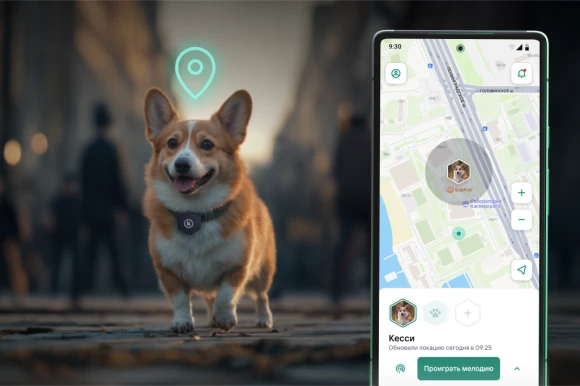 Smart Tracker with Silicone Cover — Item Locators, Kaspersky