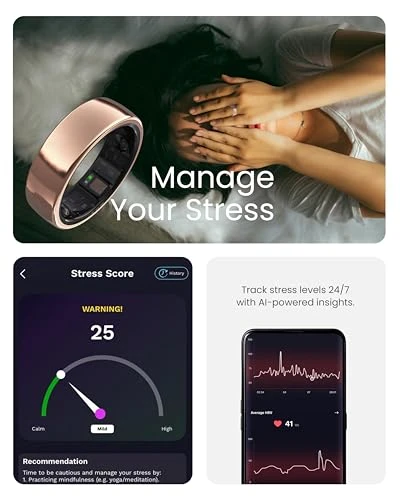 Titanium Unisex Smart Ring — Smart Rings, aabo