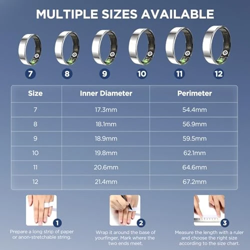 Ultra-thin Smart Ring — Smart Rings, Piano Potato