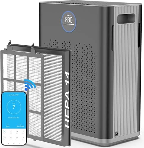 Air Purifier with Smart WiFi and PM 2.5 Sensor — Activated Carbon Air Purifiers, Generic