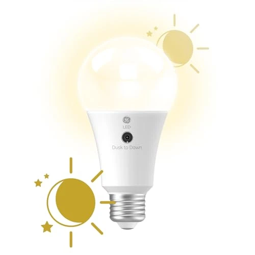 LED Dusk to Dawn Light Bulbs — Outdoor Security & Flood Lighting, GE