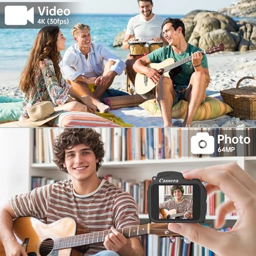 Mini Pocket Camera — Compact Digital Cameras, WIKICO