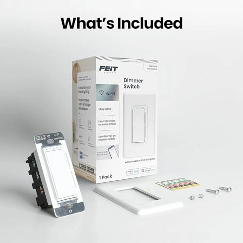 Smart Dimmer Switch — Light Dimmers, Feit Electric