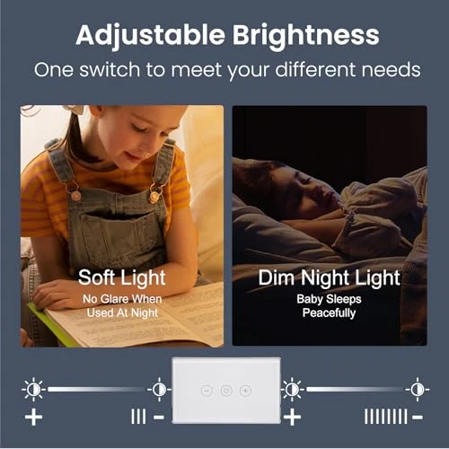 Smart Dimmer Switch — Dimmer Switches, LOUYSGEN